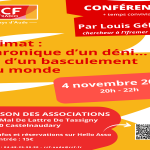 CONFÉRENCE DE LOUIS GÉLI - CLIMAT: CHRONIQUE D'UN DÉNI... ET D'UN BASCULEMENT DU MONDE...