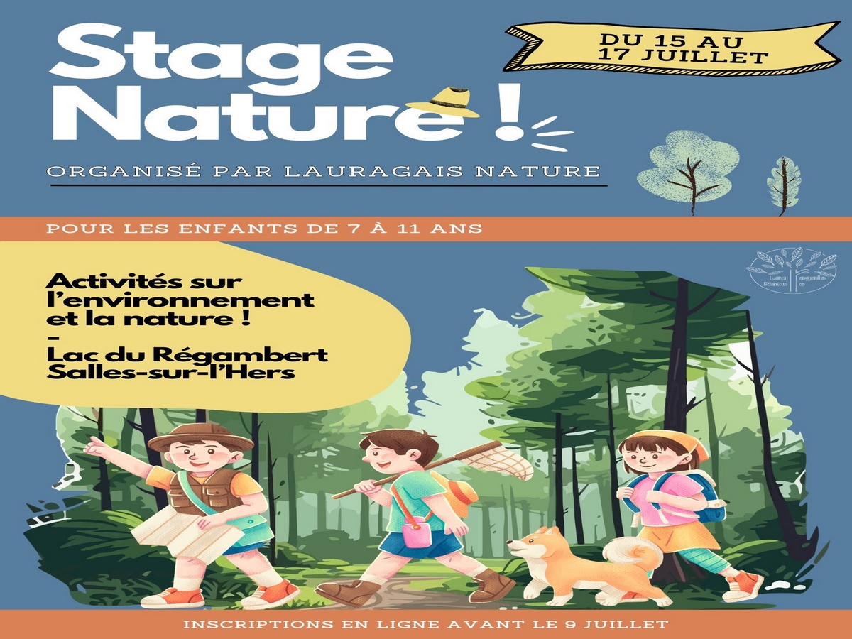 STAGE NATURE - LAC DE RÉGAMBERT