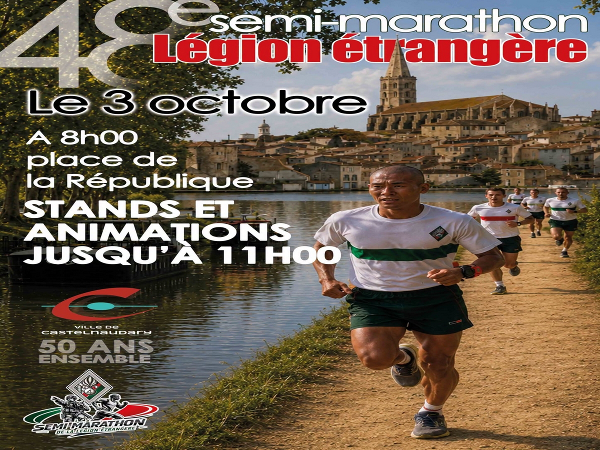 SEMI-MARATHON DE LA LÉGION ETRANGÈRE