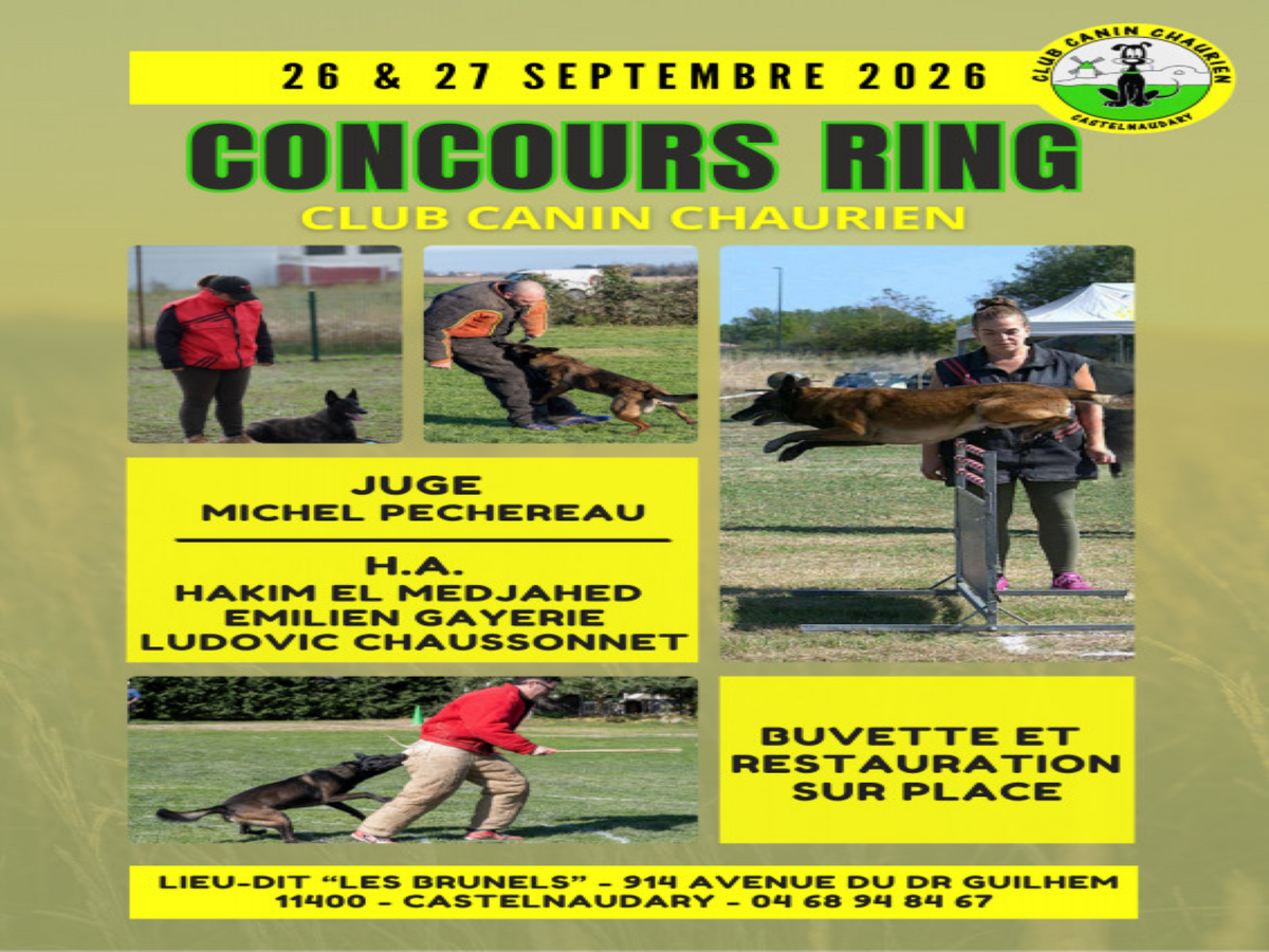 CONCOURS DE RING