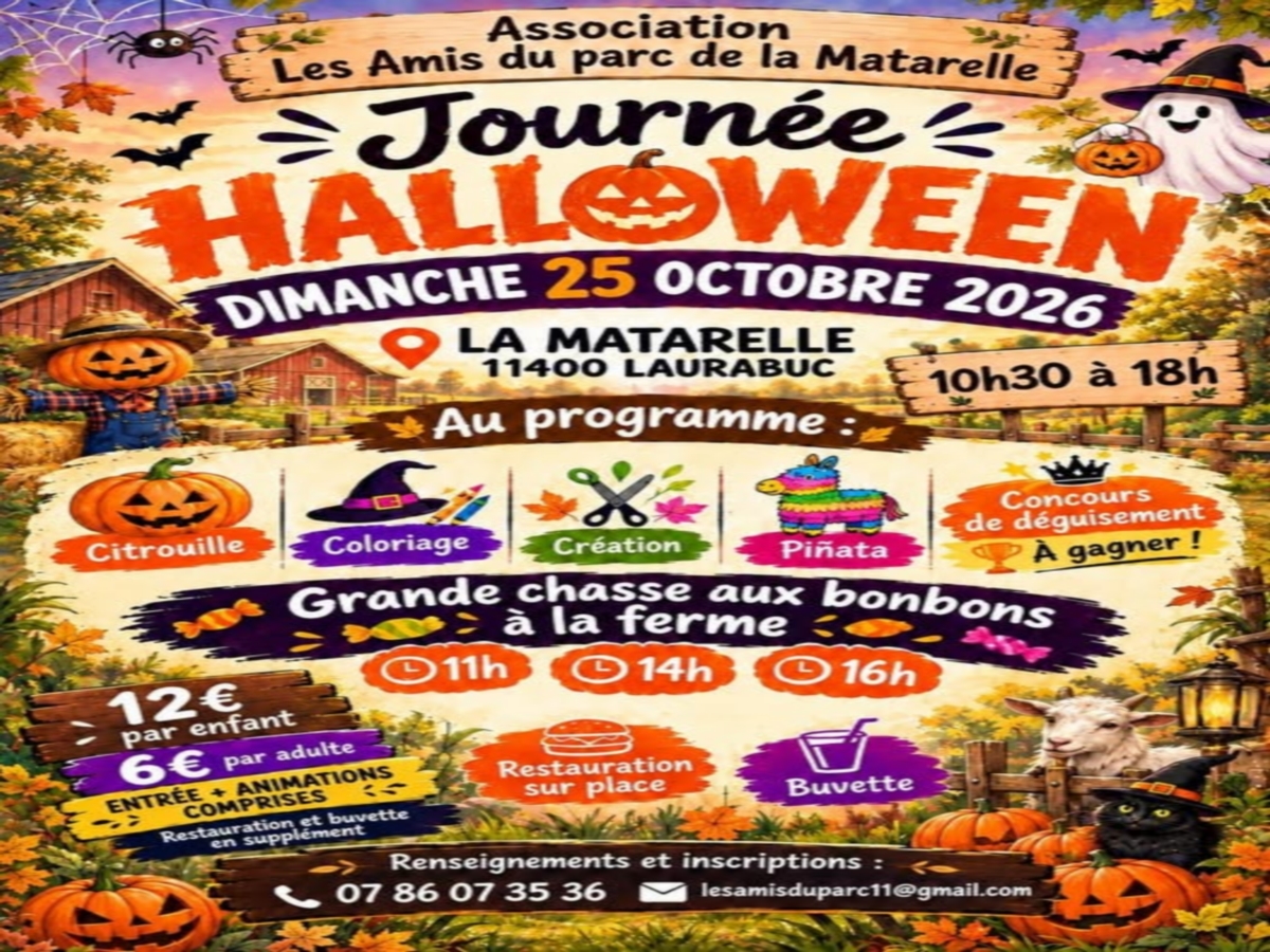 HALLOWEEN À LA MATARELLE