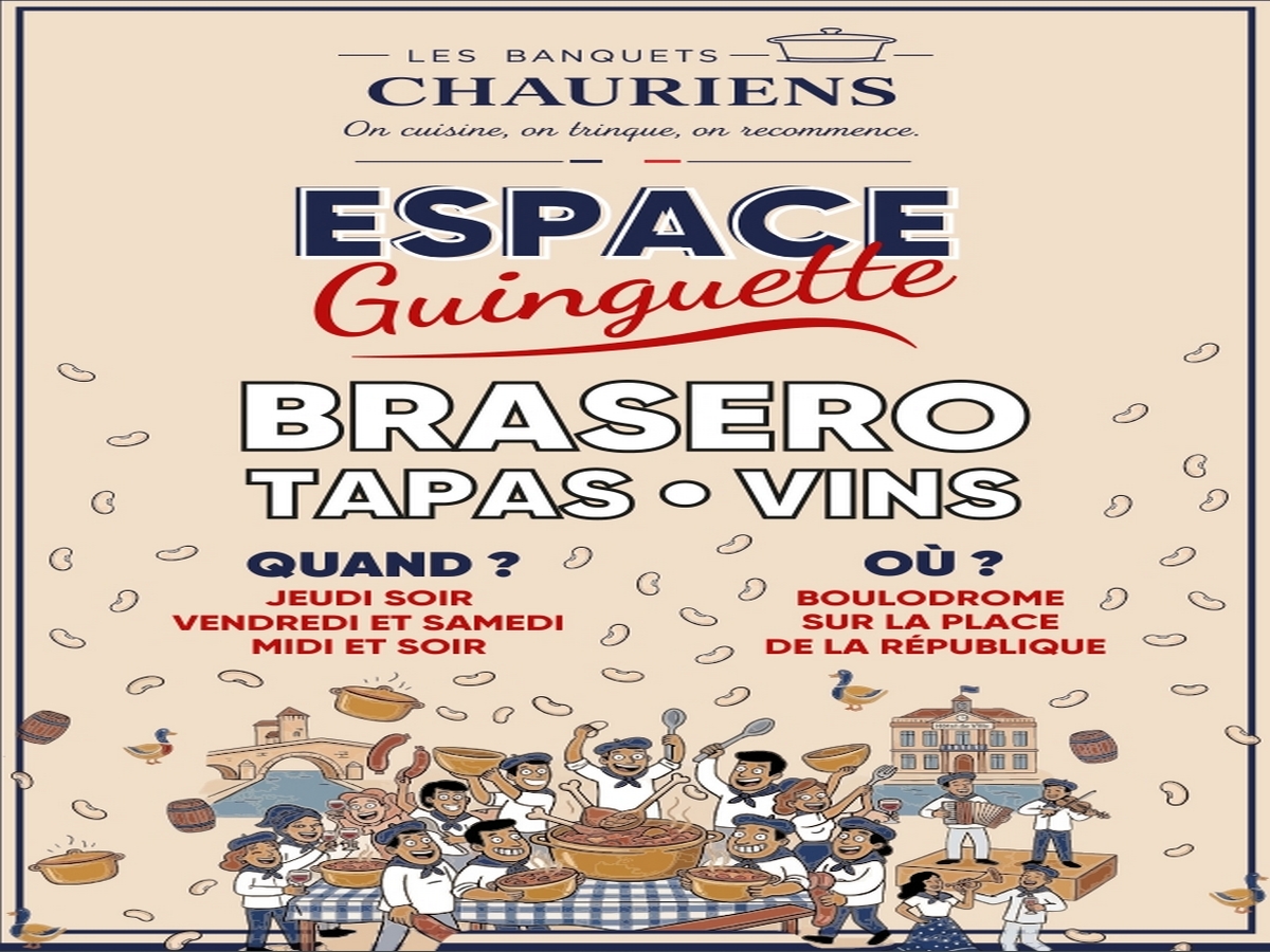 REPAS ORGANISÉ PAR LES BANQUETS CHAURIENS - FÊTE DU CASSOULET