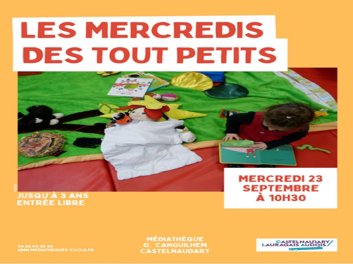 LES MERCREDIS DES TOUT PETITS (HISTOIRES)