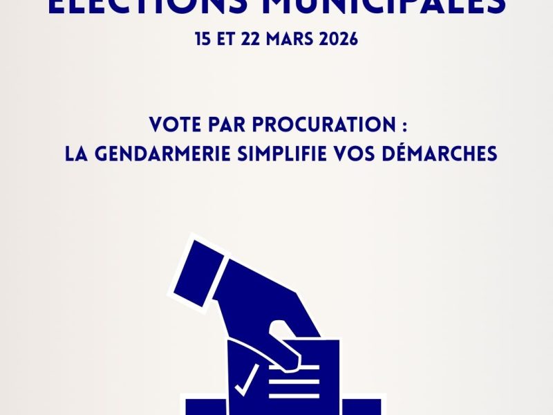 Procuration élections 1080